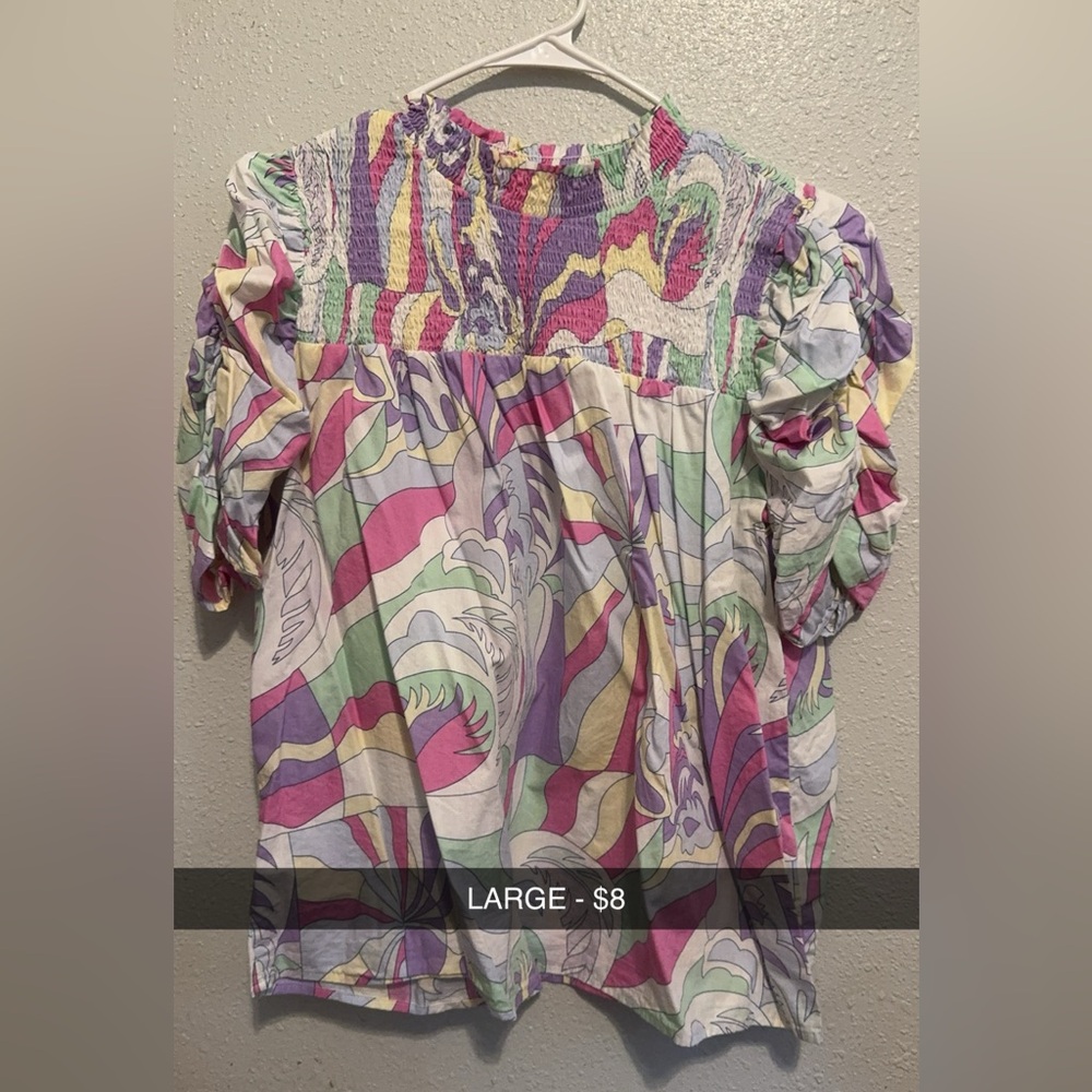 Abstract Blouse